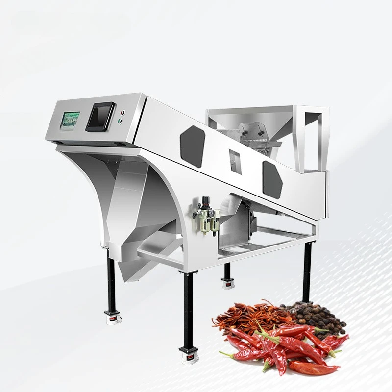 Pepper sesame star anise sorting machine five spices automatic green pepper screening equipment y
