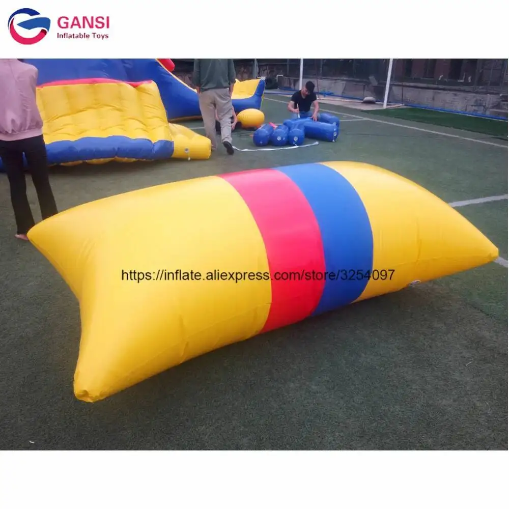 Summer Play Exciting Game Durable InfInflatable Water Blob Jumping Games Lake InfInflatable Water Catapult Blob