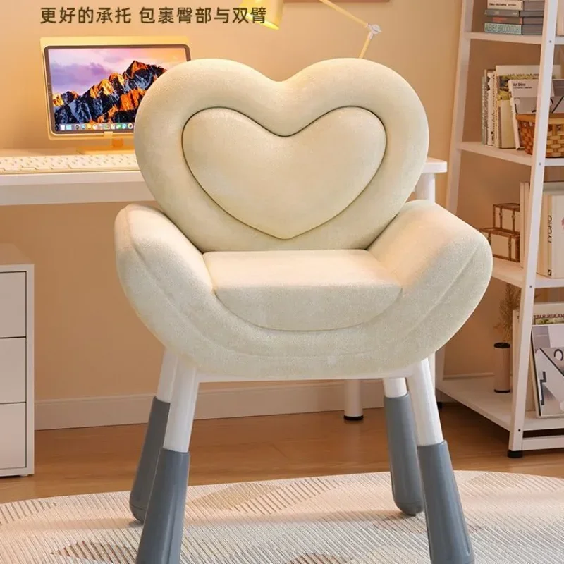 Cadeira de maquiagem doméstica quarto de menina