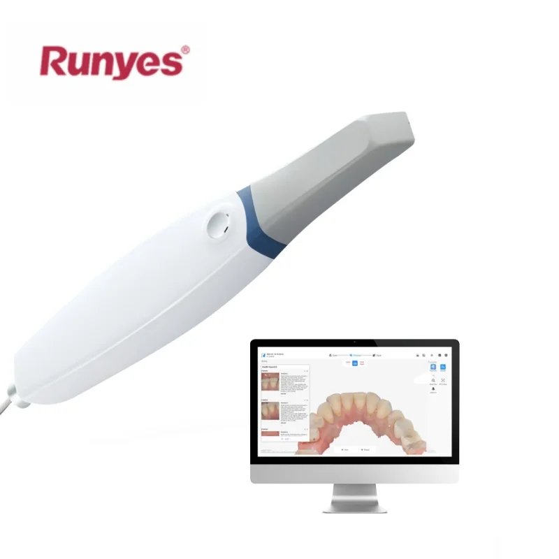 Runyes Al Scan 3D Digital Intraoral Scanner System X-Rays Scanner IOS 11 Portable Dental Unit Fast Imaging Ture Color