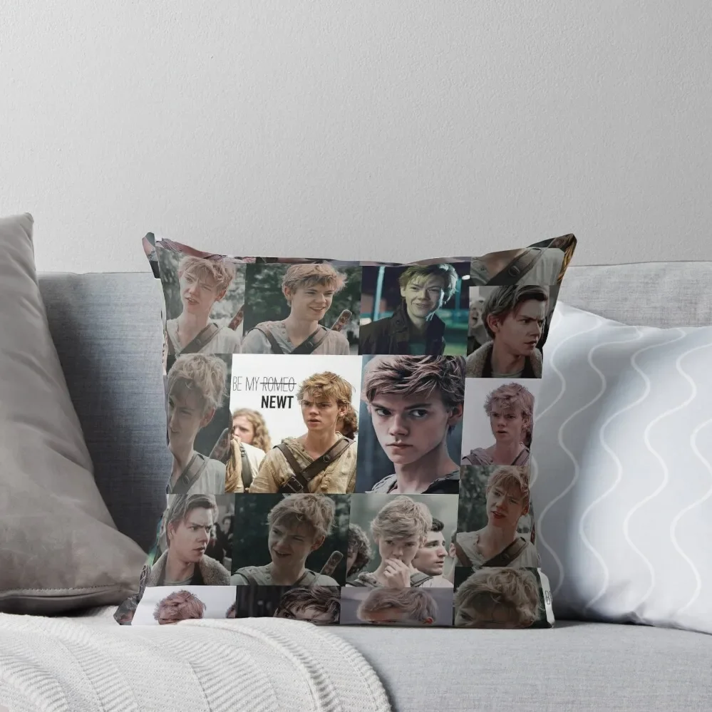 

Newt Throw Pillow luxury throw pillow covers Pillows Aesthetic