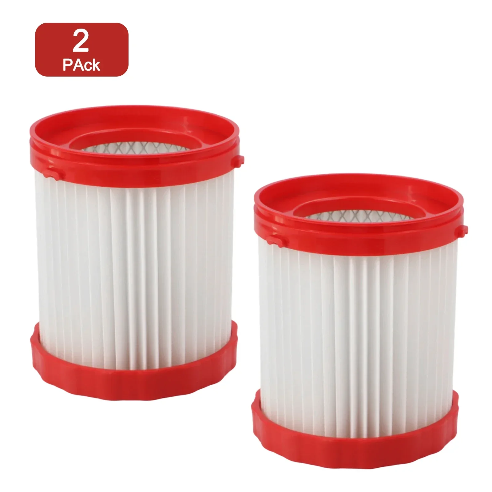

2 Pieces For BOSCH VF320H 18V HEPA Filter Washable 18V 2.6 Gallon Wet/Dry Vacuum Cleaner 7.3in Replacement Accessories