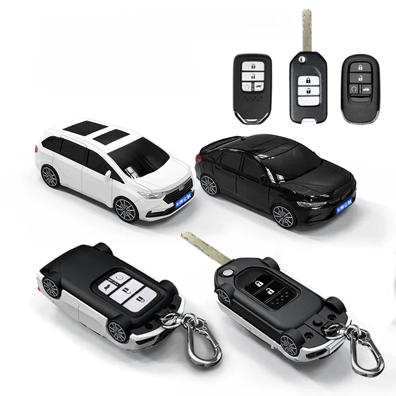 Applicable to the Ling Pai Odyssey model car key case set Accord Haoying Honda Civic model key case protection cover buckle