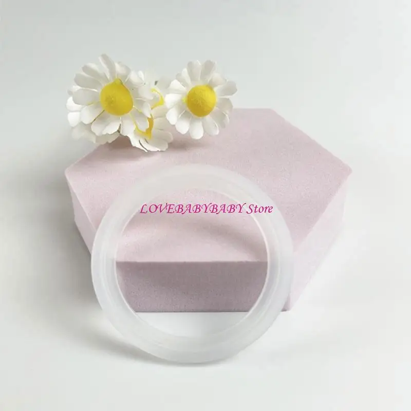 Silver Nipple Cushions Circlet RelievesPainful Friction Perfect for Nursing Moms 4XBC