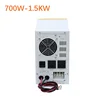 12VDC 700W 오프 그리드 인버터 110V/220VAC 순수 사인파 인버터 PWM,UPS, AC 배터리 충전 기능, 서지 전원 2100VA 2
