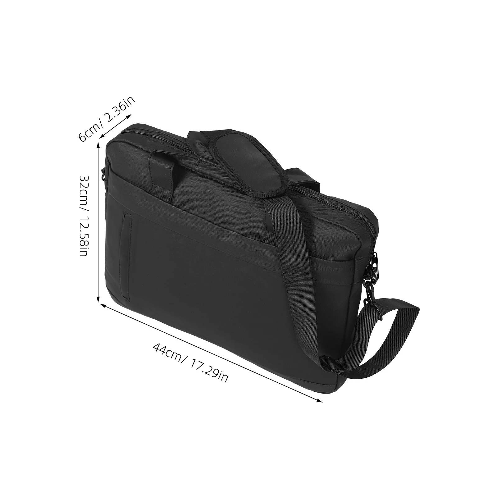 Laptop Bag Shockproof Padding Thickened Protective Sleeve For 15.6 Inch Notebook Business Shoulder Messenger Bag Travel Work