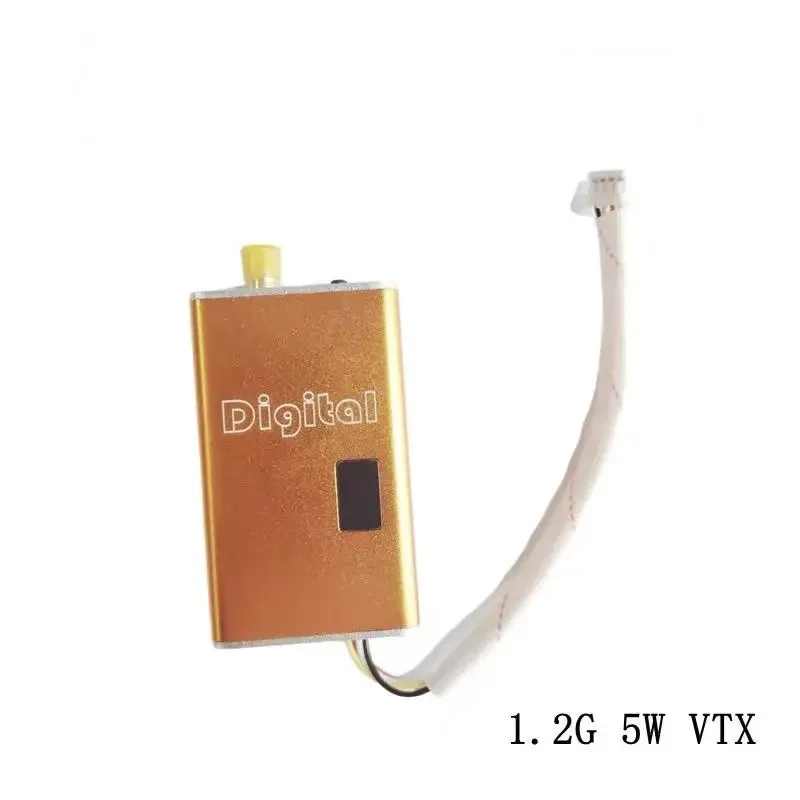 SmCp1.2G 5W VTX Transmitter Receiver Drone Time-travel Aircraft Aerial Photography Aircraft Model Wireless FPV Picture Transmiss