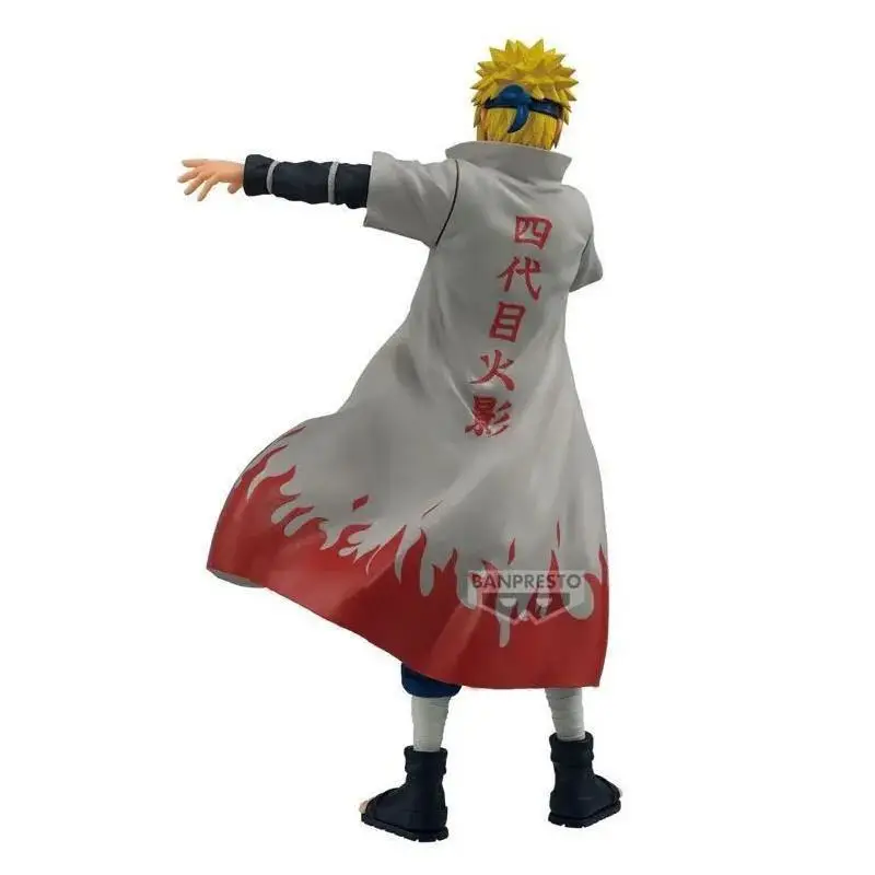 

Bandai Minato Namikaze Prize Figure PVC Material For Anime Collectors Display Japanese Version High Quality Naruto Ninja World