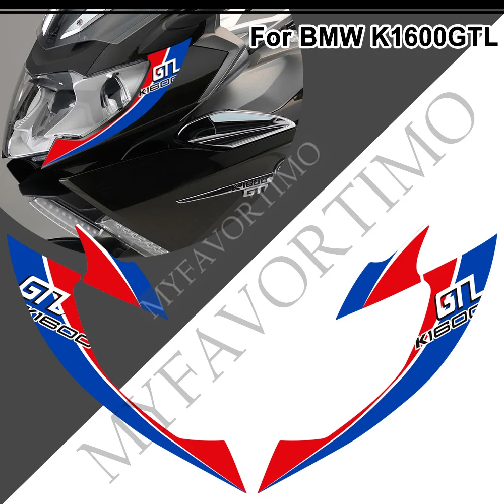 ل BMW K1600GTL K1600 K 1600 GTL خزان للدراجة النارية وسادة النفط عدة الركبة خدش حامي ملصقات الجسم هدية غطاء الشارات