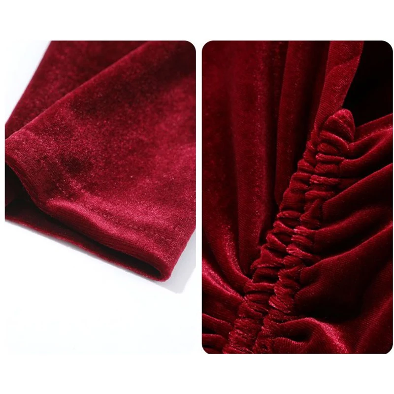 شيك المخملية المرأة الخامس الرقبة الدانتيل قاعدة قميص 2025 ربيع الخريف موضة جديدة سليم نوبل الحلو طويلة الأكمام تي شيرت