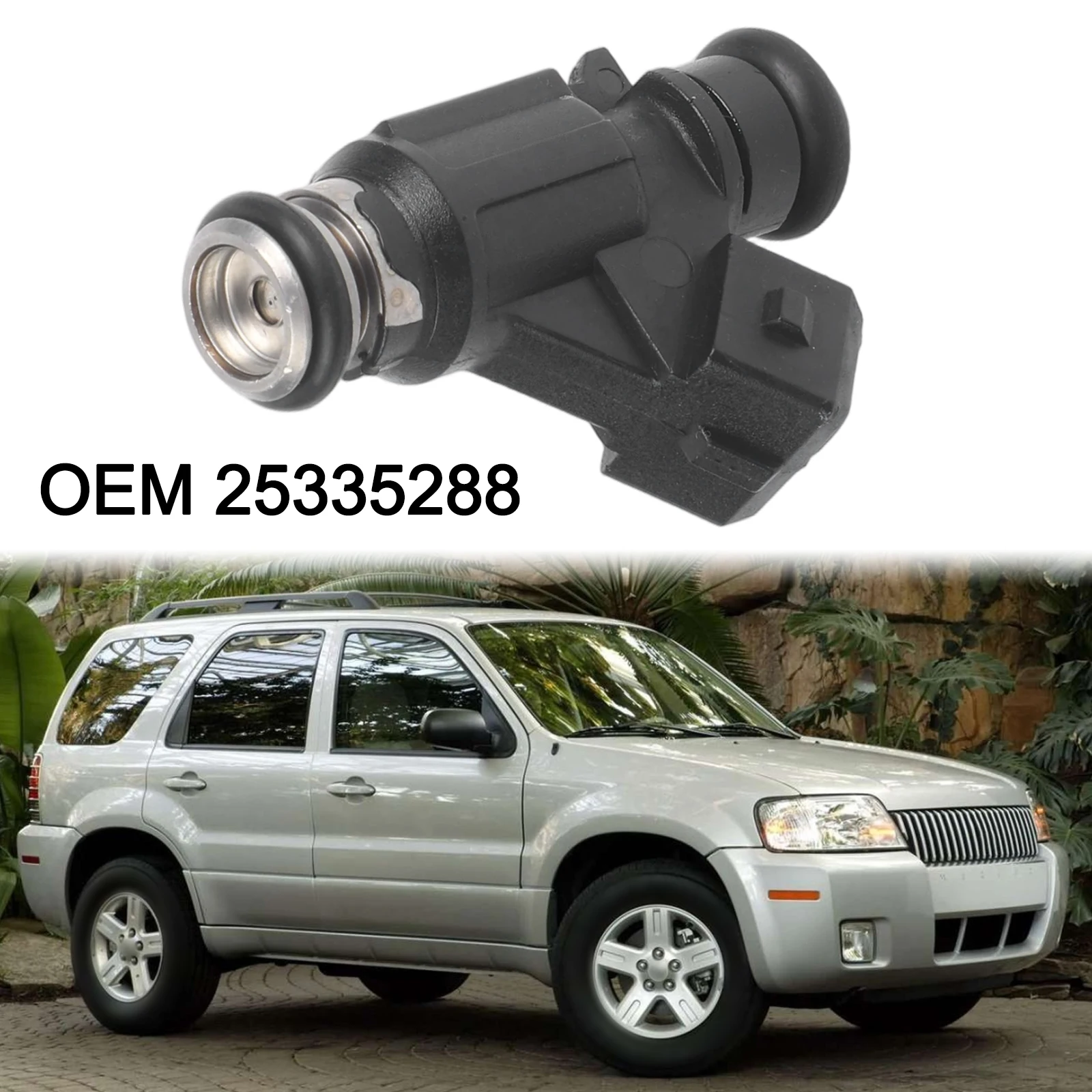 Replacement Fuel Injectors for Mercury For Mariner for outboard 40HP 60HP OEM 25335288 with Eco Conscious Packaging