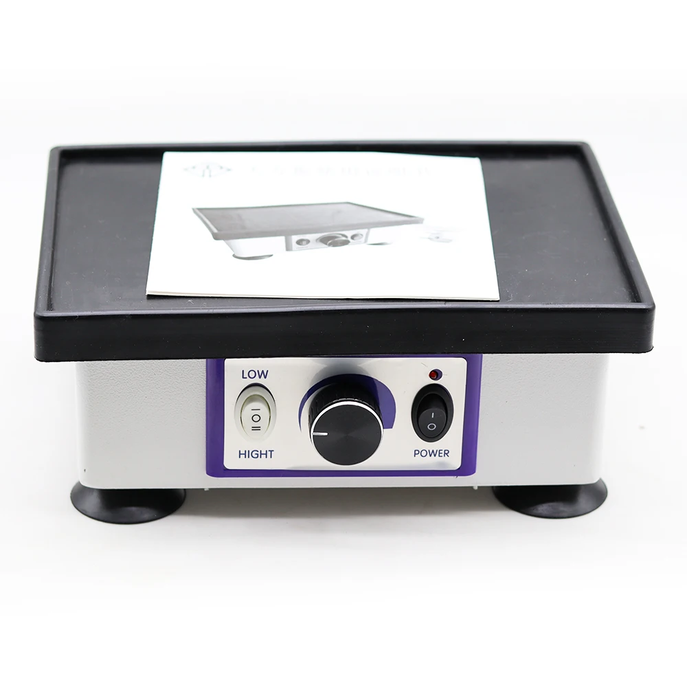 Dental Square Vibrator Dental Lab Equipment Model Oscillator Powerful Dental Vibrator Vibration Table for Gypsum JT-51B