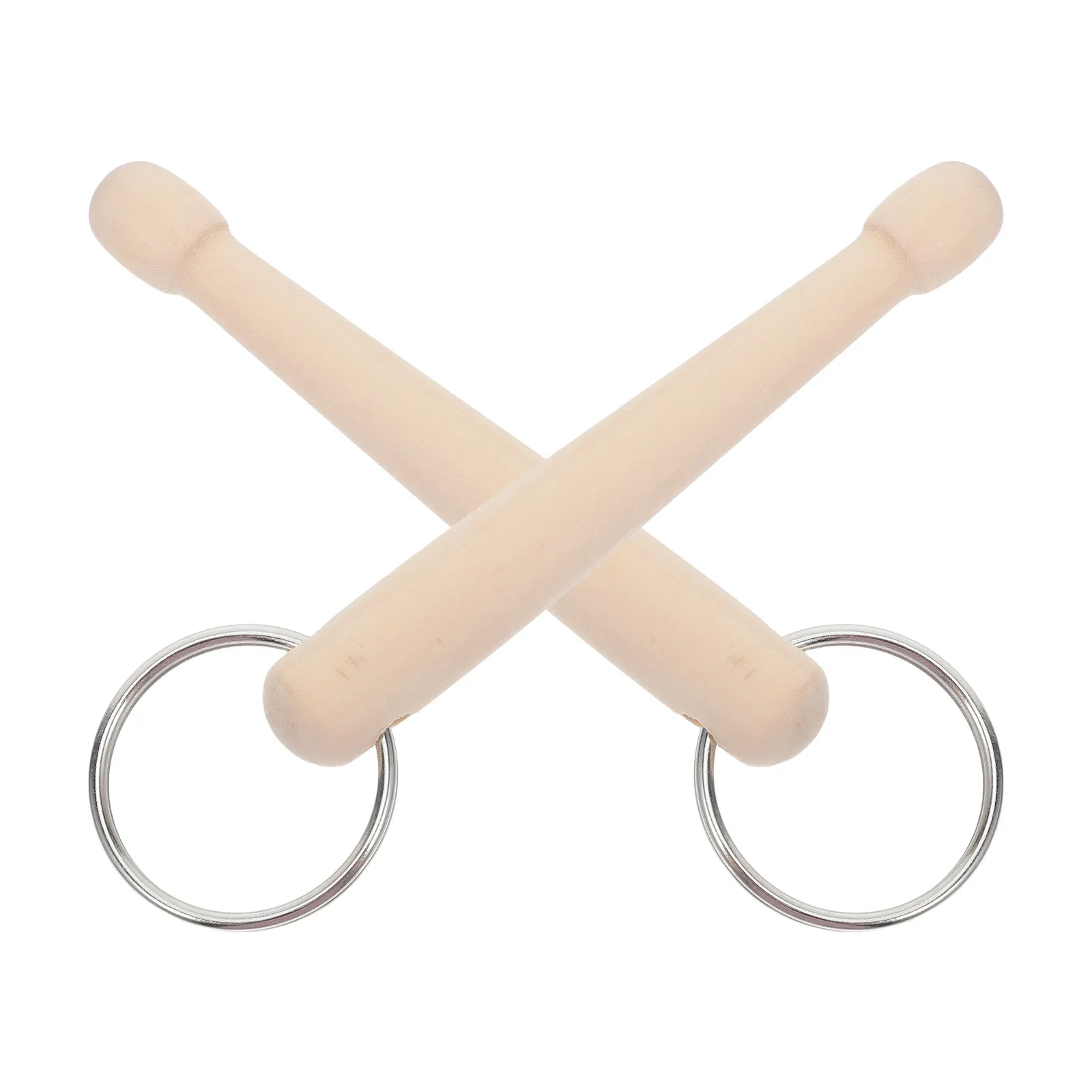 2 unidades de baquetas de entrenamiento de tambor para coche, de madera, tipo mazo para platillos, de alta sensibilidad, instrumento de percusión para el ventilador del coche, para amantes de la música