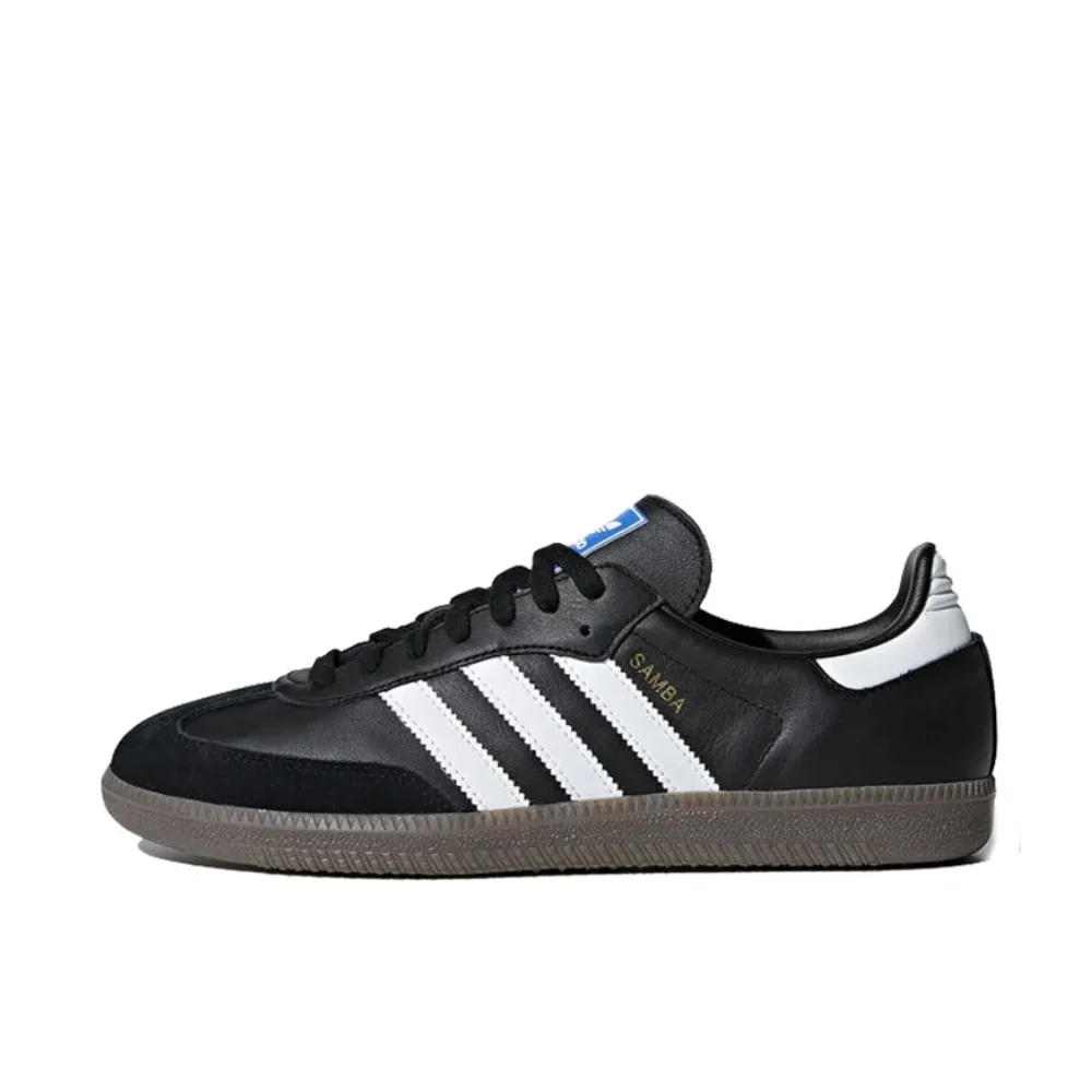 

Adidas new listing Samba OG low top plate shoes simple comfortable casual shoes black and white color matching