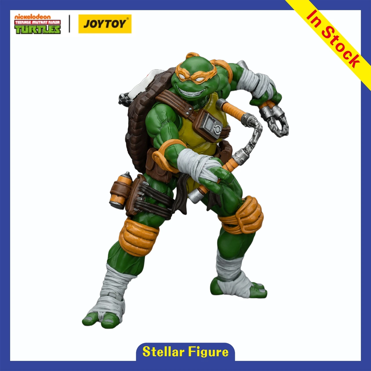 

【SF】JOYTOY 1/18 Фигурка TMNT-Микеланджело Прайм, модель, игрушка, подарок