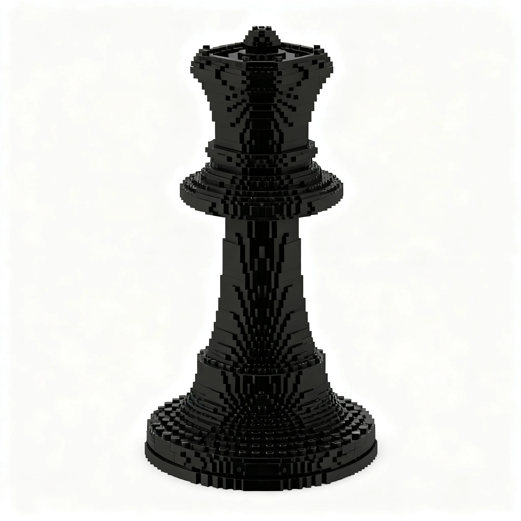 8122pcs MOC Sculptures Chess Piece Queen Model Building Blocks Toys Construction Christmas Gift Birthday Creative Assemble DIY