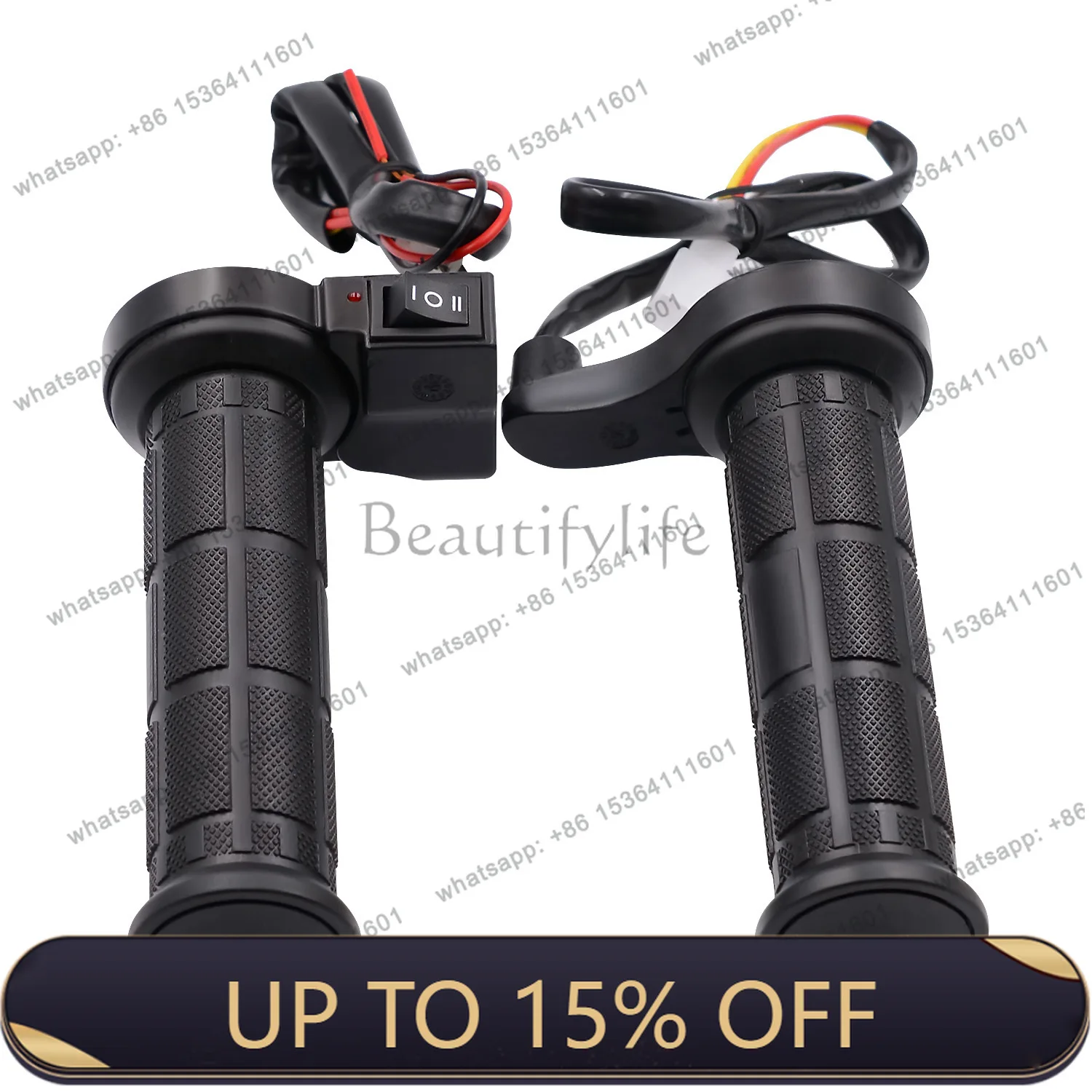 LX cross-border motorcycle modification accessories 12V motorcycle electric heating handle universal heating