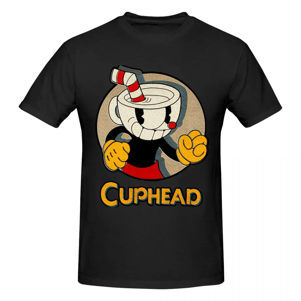 Cuphead Awesome T Shirts Graphic Y2K Unique O-neck Mens Women T Shirt Clothing