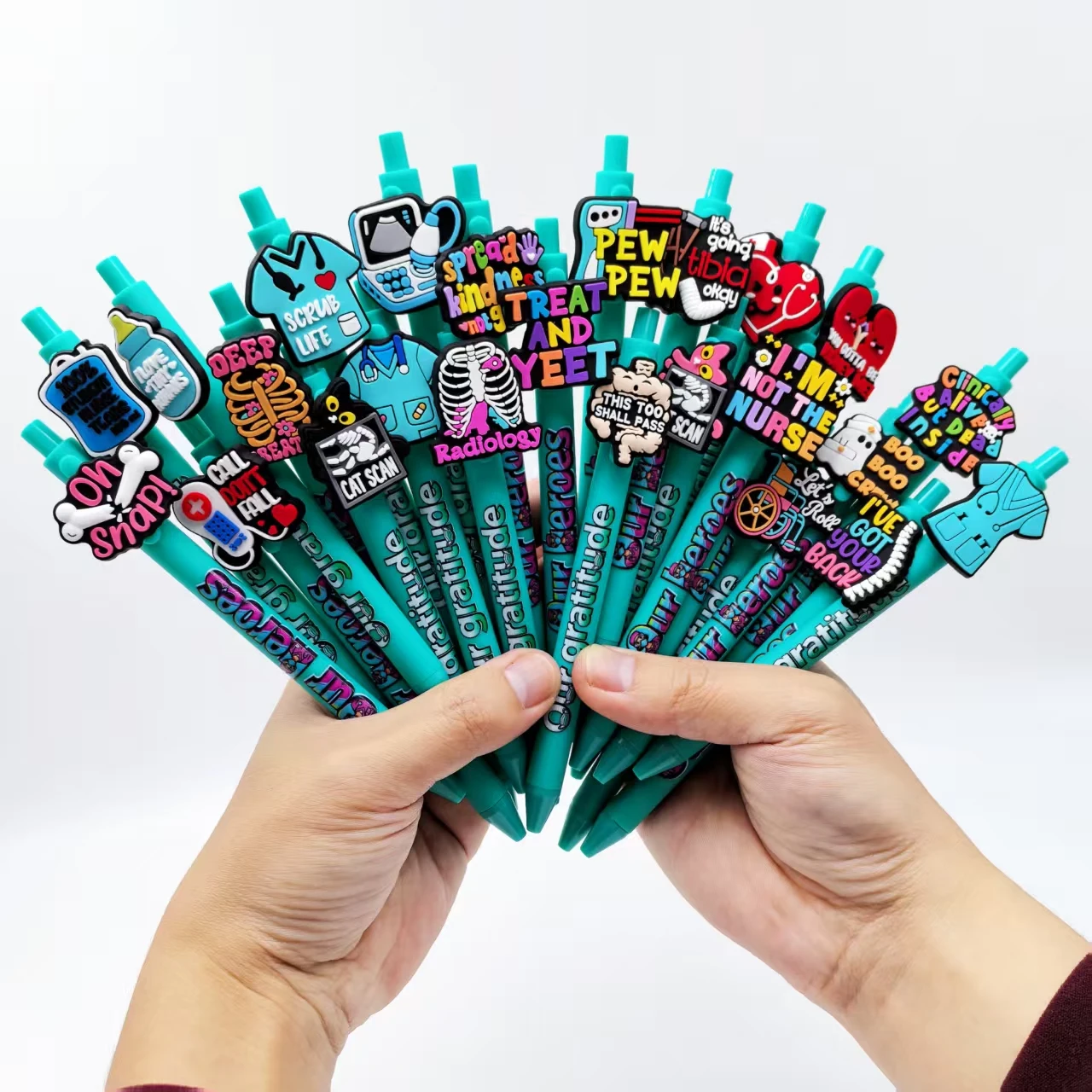 

8 PCS / 15 PCS / 24 PCS / 26 PCS / 36 PCS / 38 PCS medical subject ballpoint pen The doctor office record prescription