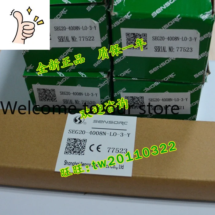 [Genuine Guarantee] SEG20-4008N-L0-3-Y Sensorc Safety Light Curtain