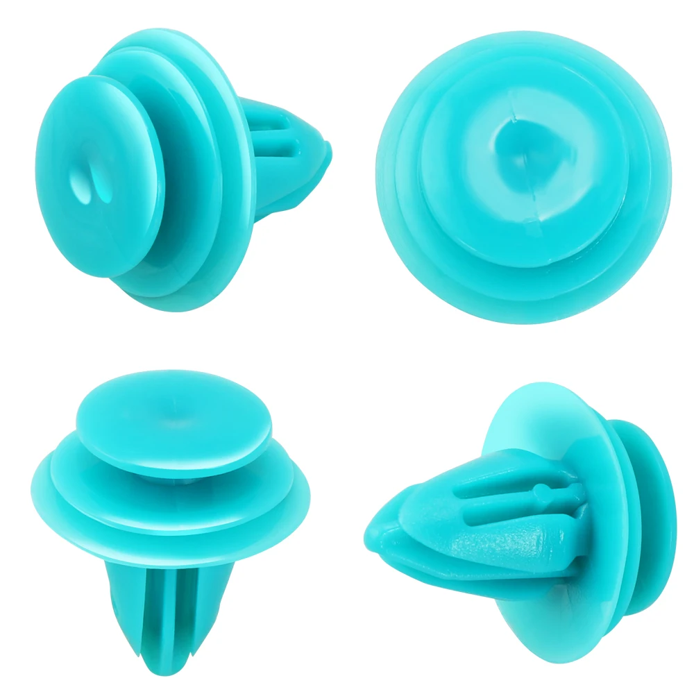 Remaches de parachoques de coche, Clips de sujeción automáticos para Mitsubishi, renault, opel, saab, lada, Alfa Romeo, kia, Ssangyong, Daewoo, 50 Uds.