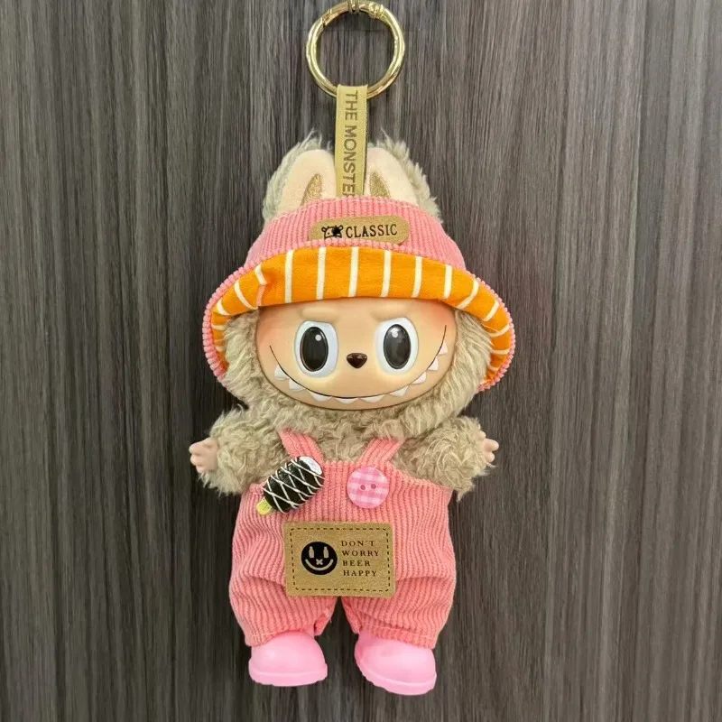 【Solo ropa】labubu ropa de bebé 17cm ropa Labubu caja ciega muñeca falda vestido traje lindo vestir juguetes regalos