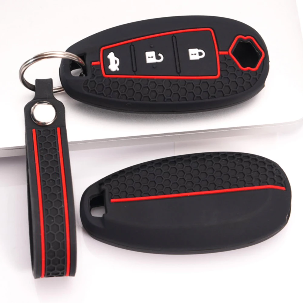 Remote Key Protector With Chain For Suzuki Swift Vitara SX4 Baleno Ciaz Ertiga Ignis Kizashi S-cross Alivio Anti Slip Dustproof