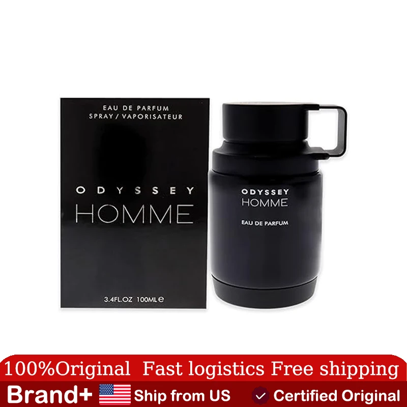Armaf Odyssey Homme Men Eau De Parfum Spray 100ML Cologne Persistence Arabian Women's Perfume Pheromone Long-lasting Fragrance