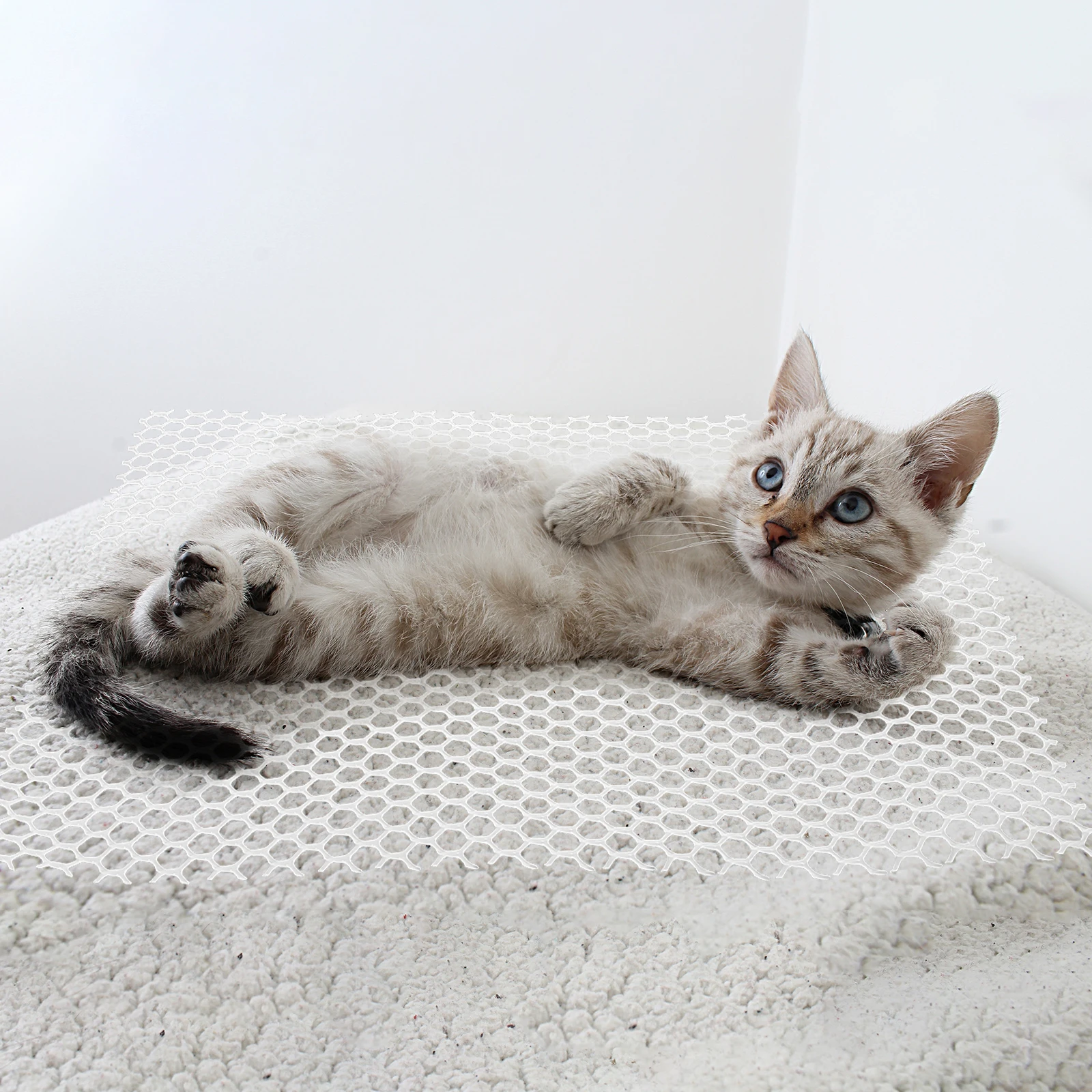 

3Pcs Pet Mats Breathable Non-Slip Mesh Dog Cage Pads Eco-Friendly Anti-Skid Pet Supplies Dog Cage Mat Pads