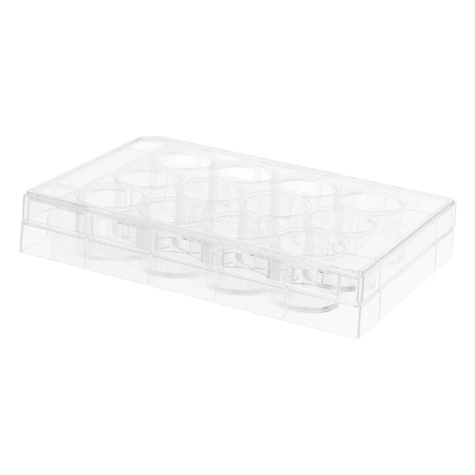 

12-Well Cell Culture Plate TC Treated Plastic Equipment for Microbiology Research Tissue Cultivation Tool