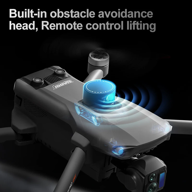 High end drone A25PR system touch screen three-axis gimbal 8k three-axis mechanical stabilization gimbal electronic anti shake