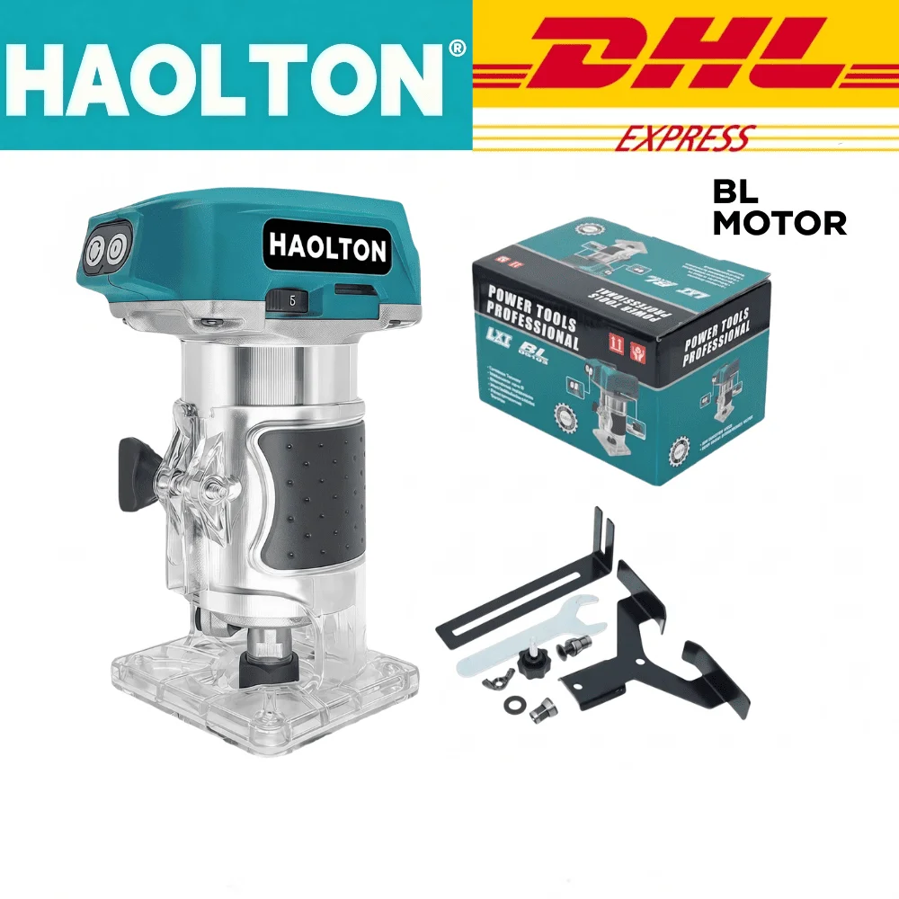 fresatrice-per-legno-a-batteria-brushless-30000rpm-per-makita-18v-con-trimmer-da-1-4-e-6mm-utensile-elettrico-per-intaglio-e-scanalatura-solo-corpo-macchina