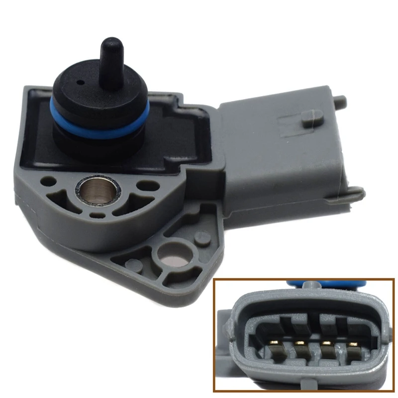 Fuel Pressure Sensor On Fuel Rail For Volvo Xc70 Xc90 Xc60 V50 V70 S60 01-12 Intake Pressure Sensor 0261230110 8699449