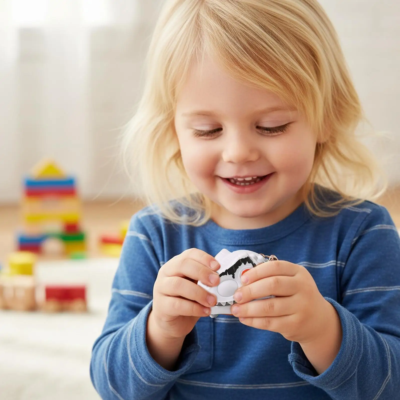 Lindo llavero realista de dinosaurio, colgador de mochila versátil y a la moda, llavero de Animal bonito para morder el dedo, regalo de viaje