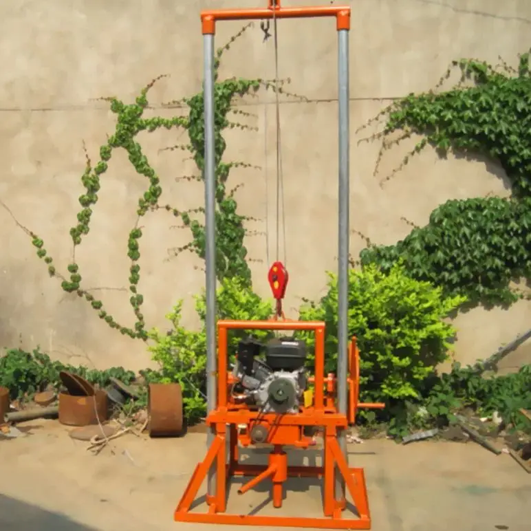 

Индивидуальная малогабаритная буровая установка для водяных скважин 80 м, бензиновая/дизельная, мини, ручная, портативная, для бурения скважин, хит продаж