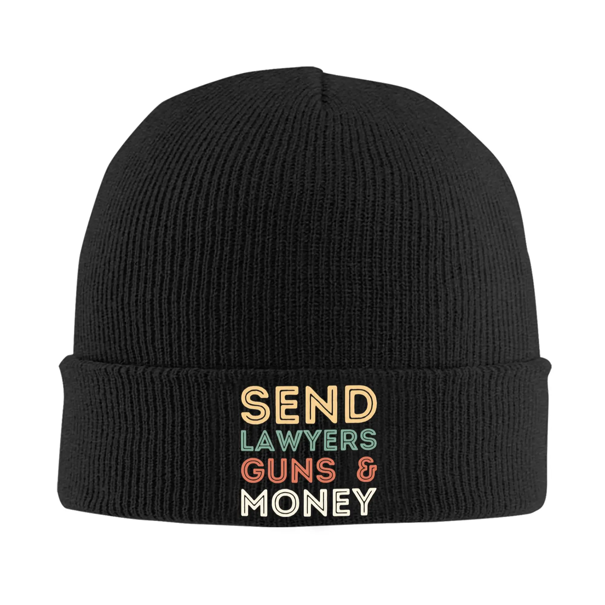 SEND LAWYERS GUNS AND MONEY Classic Beanie Hats  Bonnet Hats Men Women Cute Kpop Knit Hat Winter Custom Thermal Elastic Caps