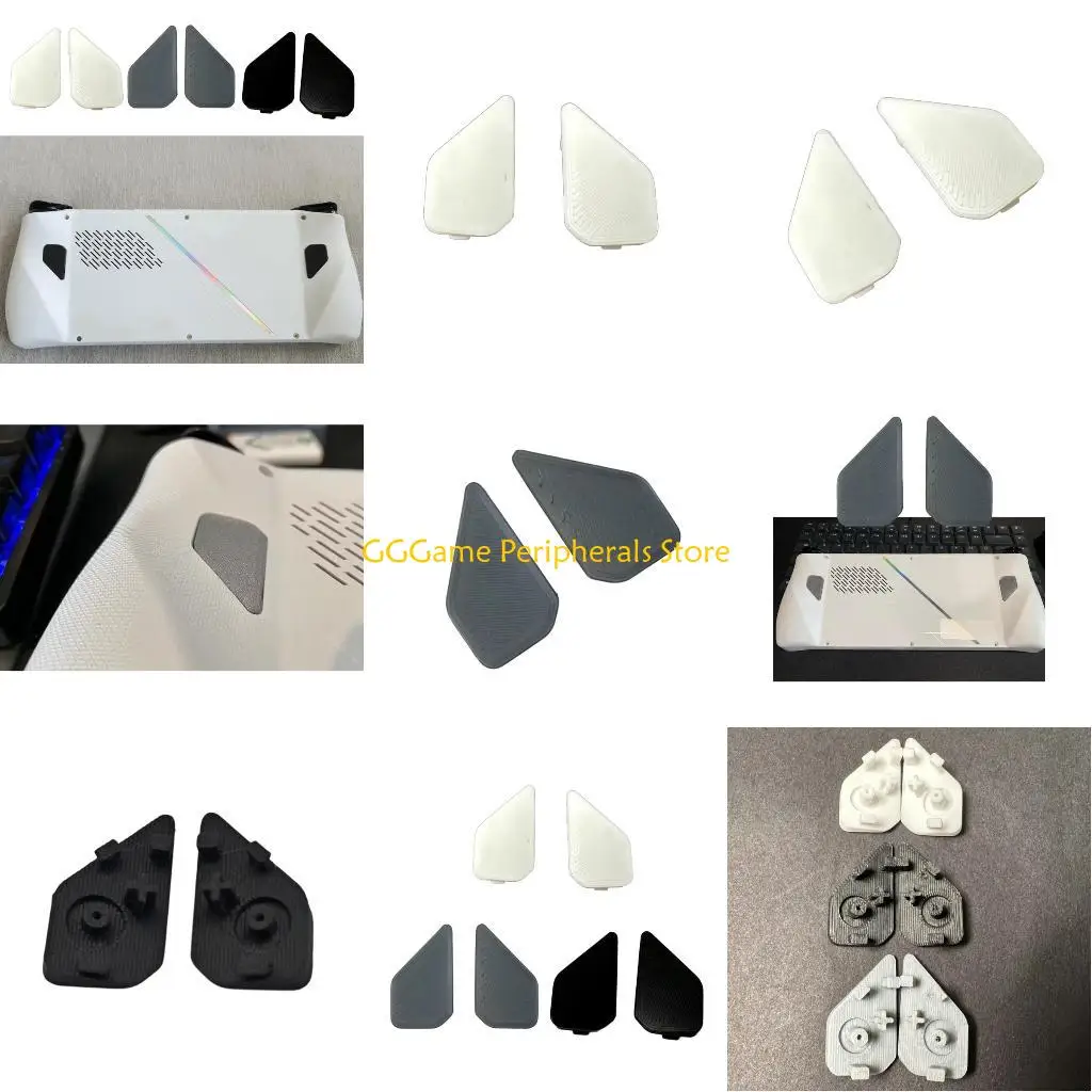 

U55B 2pcs M1+M2 Streamlined Back Button Guards Easy Installation Cooling Back Button set for ROG Game Consoles for ROG Gaming