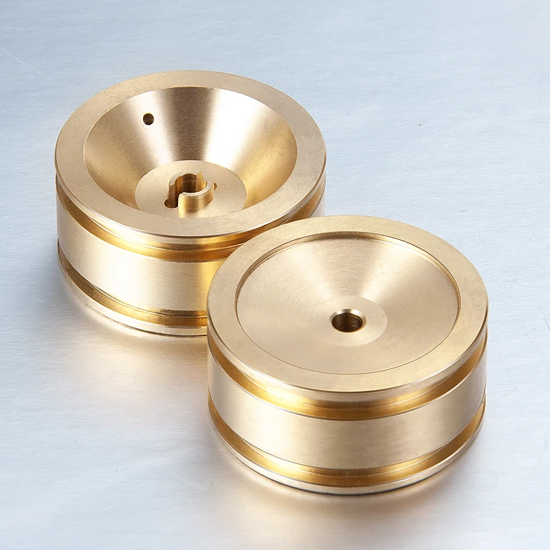 MIBIDAO 2 قطعة جنوط عجلات نحاسية ثقيلة موازنة لقطع غيار السيارات المحورية SCX24 ديدبولت شيفروليه رانجلر المصارع برونكو 1/24 RC