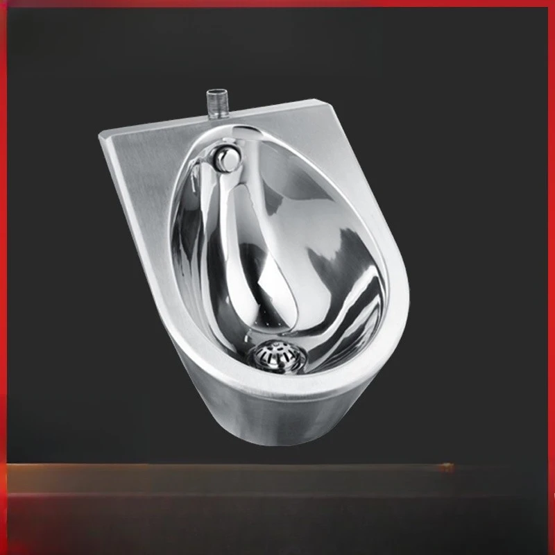 316/304 stainless steel wall-mounted urinal, hotel bar KTV men's stainless steel urinal urinal