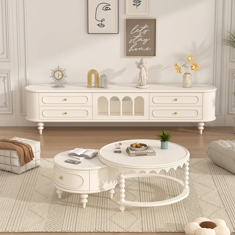 

Storage Vertical Normal Tv Stand Universal Heavy Wooden Minimalist Designer Tv Stands Nordic White Fernsehen Tisch Furniture