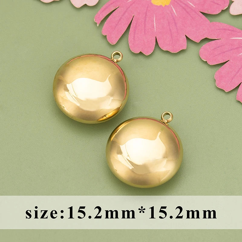 assoonas, 4 Stück/Set, ME60, Schmuckzubehör, 316L-Edelstahl, nickelfrei, handgefertigt, Anhänger, Schmuckherstellung, DIY-Anhänger – Detail 4
