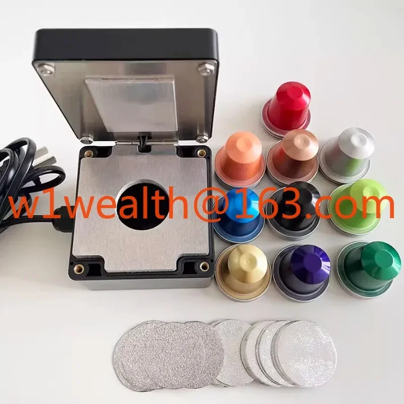 

coffee capsule aluminum shell sealing machine is compatible with Mijia Xinxiang aluminum cup package