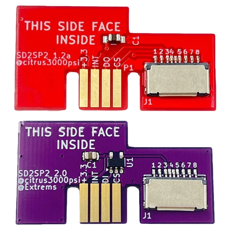 Bộ Chuyển Đổi Thẻ Cho Game Cube SD2SP2 SDLoad Đầu Đọc Thẻ SDL Phụ Kiện Chơi Game Đầu Đọc Thẻ Nhớ Động