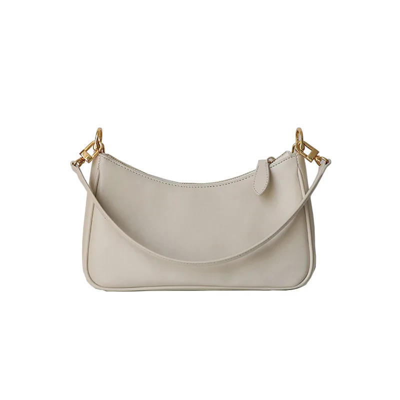 Hobo-Kettenriemen-Umhängetasche, Vintage Leichte Casual Handtasche, Einfarbige Pendler-Arbeits-Reise-Damentasche – Detail 17