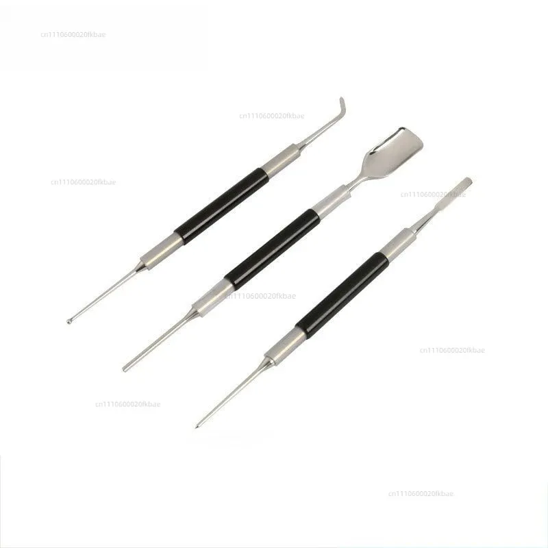 3-Piece set of sharp pen tip latte needles 304 stainless steel  Multi-specification coffee engraving