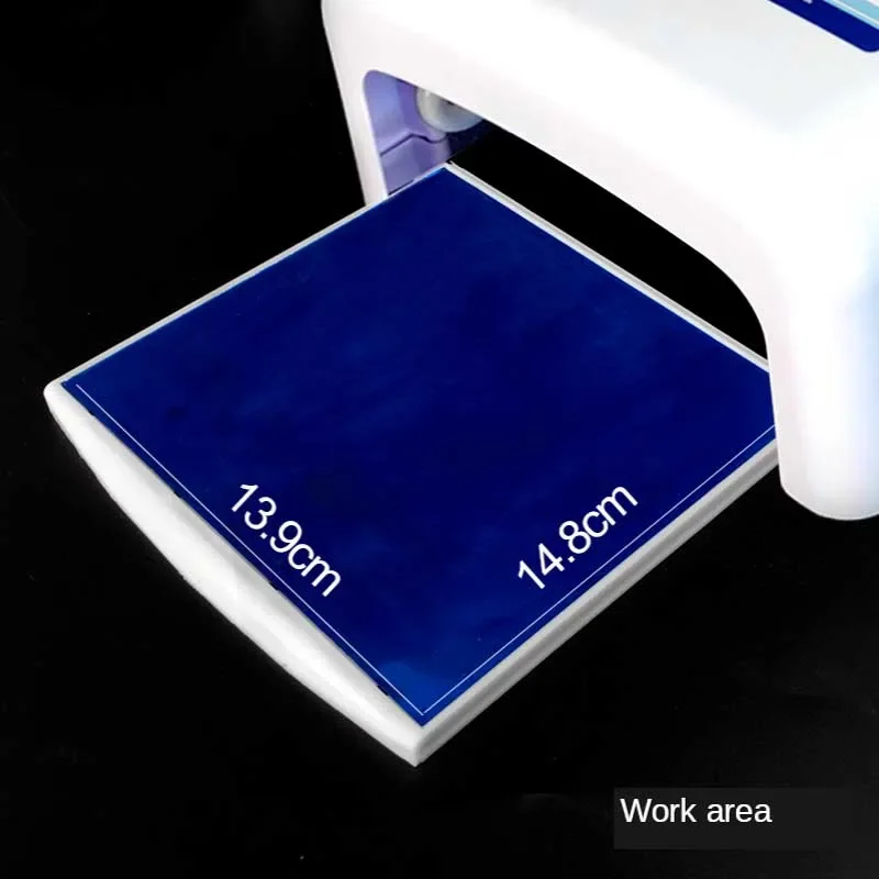 Sunshine SS-818 UV Glue Curing Lamp Mobile Phone Repair LED UV Four-Tube Shadowless Glue 36W Green Oil Curing UV Lamp