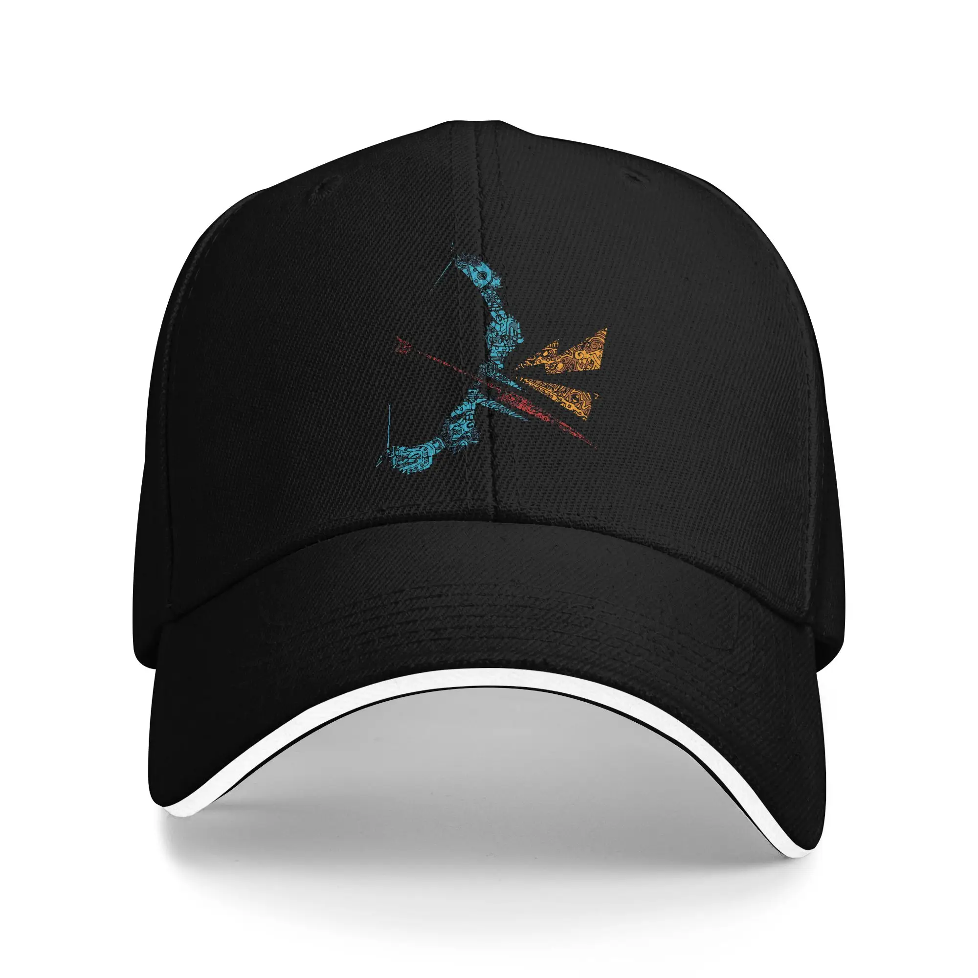 Monster Hunter Bow  Outfit Unisex Baseball Caps  Dad Hat Vintage Formal Headwear Adjustable Fit Snapback Cap