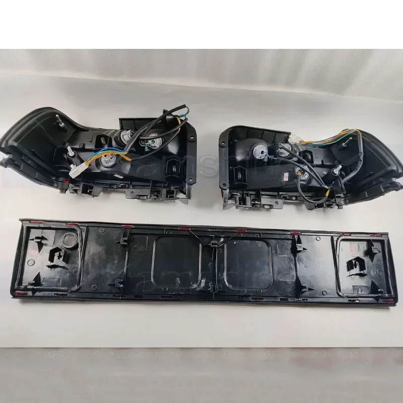 Kamshing A Set Tail Light Lamp Rear Number Light Frame License Plate For Toyota Corolla AE100 AE101 1991-2002 Rear License Panel