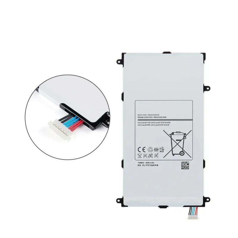 Nova bateria de substituição 4800mAh para Samsung Galaxy T4800U T4800C T4800ETab Pro 8.4 "T320 SM-T321 T325 T321