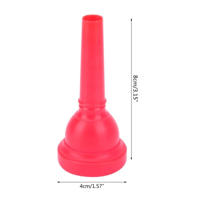 Mouthpiece Lightweight Plastic Detachable Nozzle Trombones Mouth